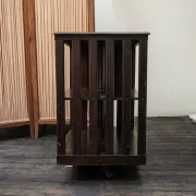Old wooden revolving library