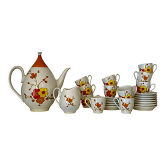 Vintage coffee set in german porcelain scherzer bavaria