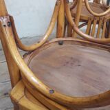 Série de 4 chaises bistrot Luterma