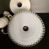 Suspension rises and falls opaline