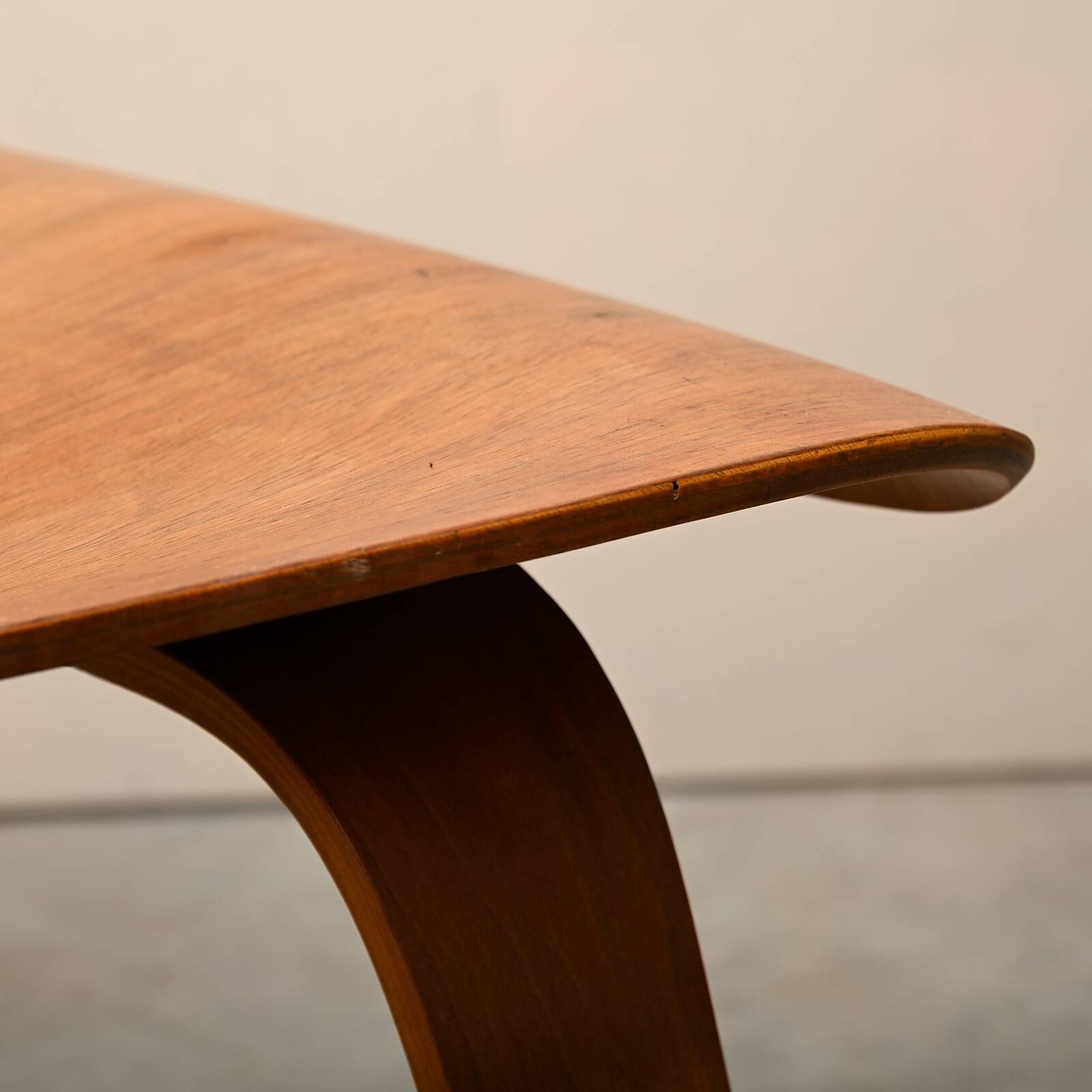 Charles and Ray Eames Early DCW Walnut Plywood Dining Chairs Herman Miller