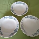 Hollow plates Lutece Longchamp