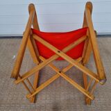 5 Old Folding Chairs from Garden 50 60