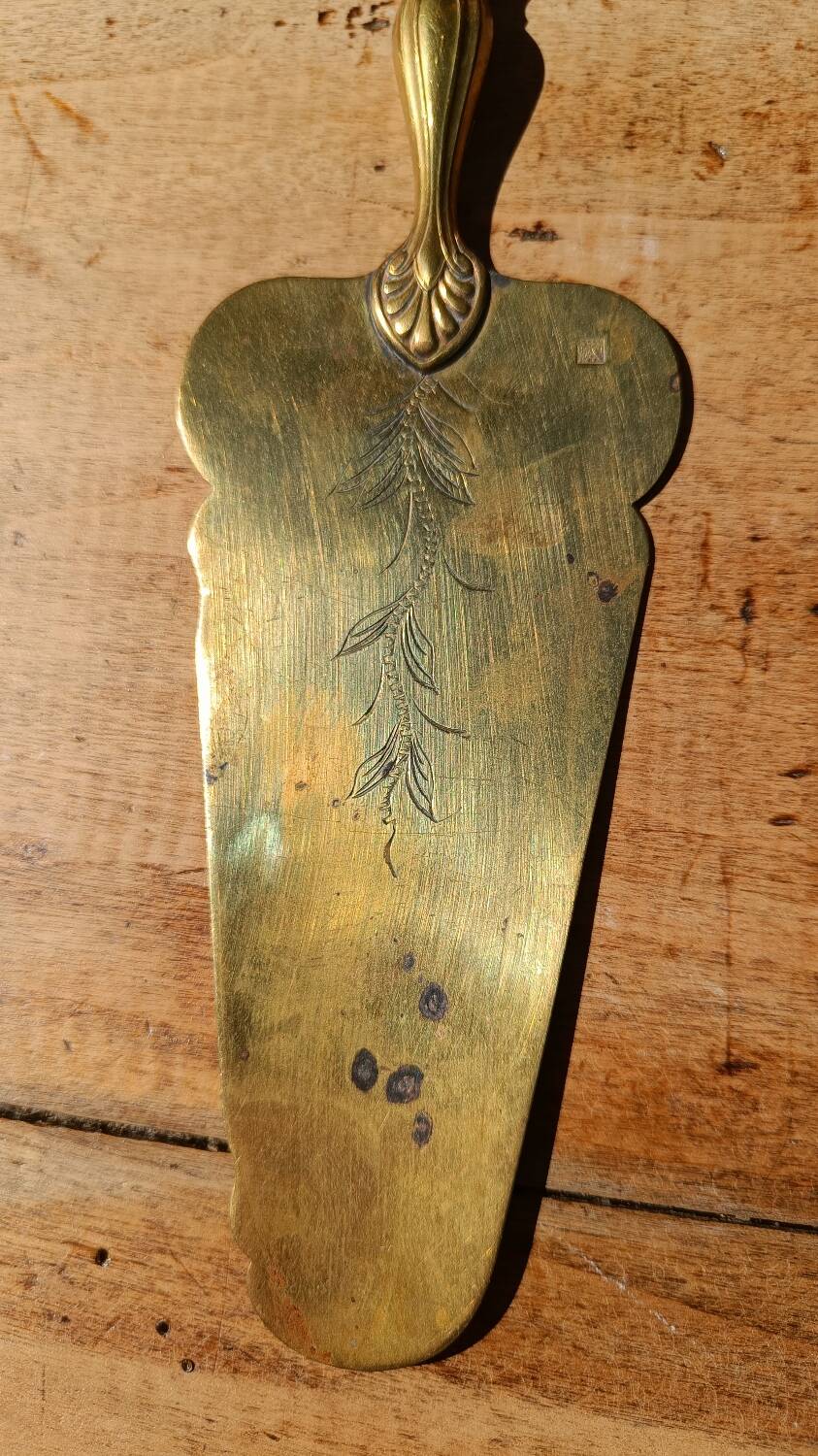 Old cake or pie server