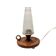 Vintage Wooden Night Lamp On A Stand, 1950/60s
