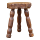 Vintage stool, small wooden stool, tripod stool, plant holder, interior decoration, stool