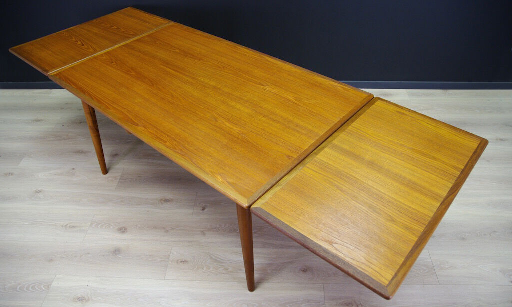 Wooden table, model AT-312, Danish design, 1960s, designer: Hans J. Wegner