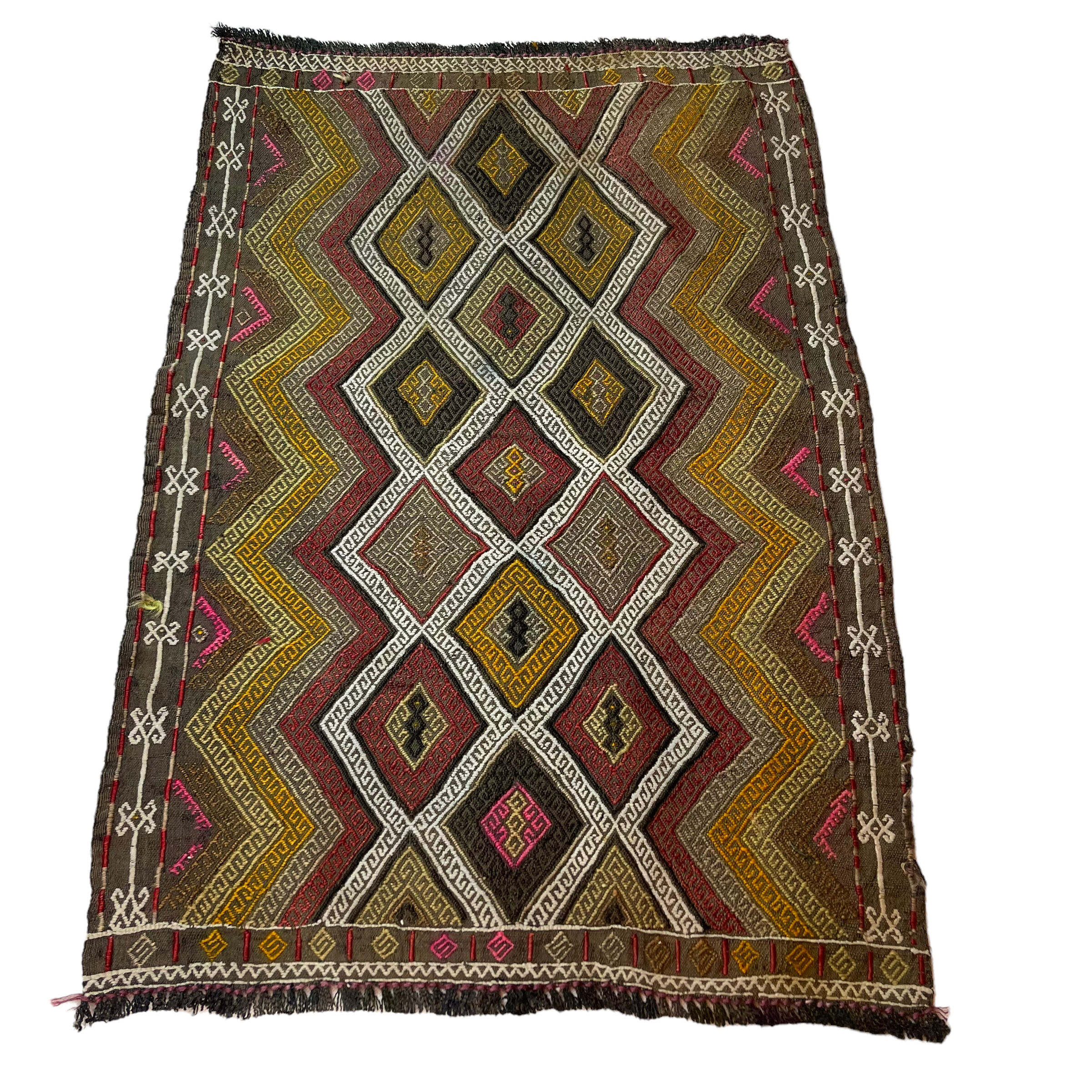 Vintage turkish kilim rug , 78 x 54 cm