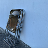 Set of 4 vintage Folding Chairs Plia by Giancarlo Piretti