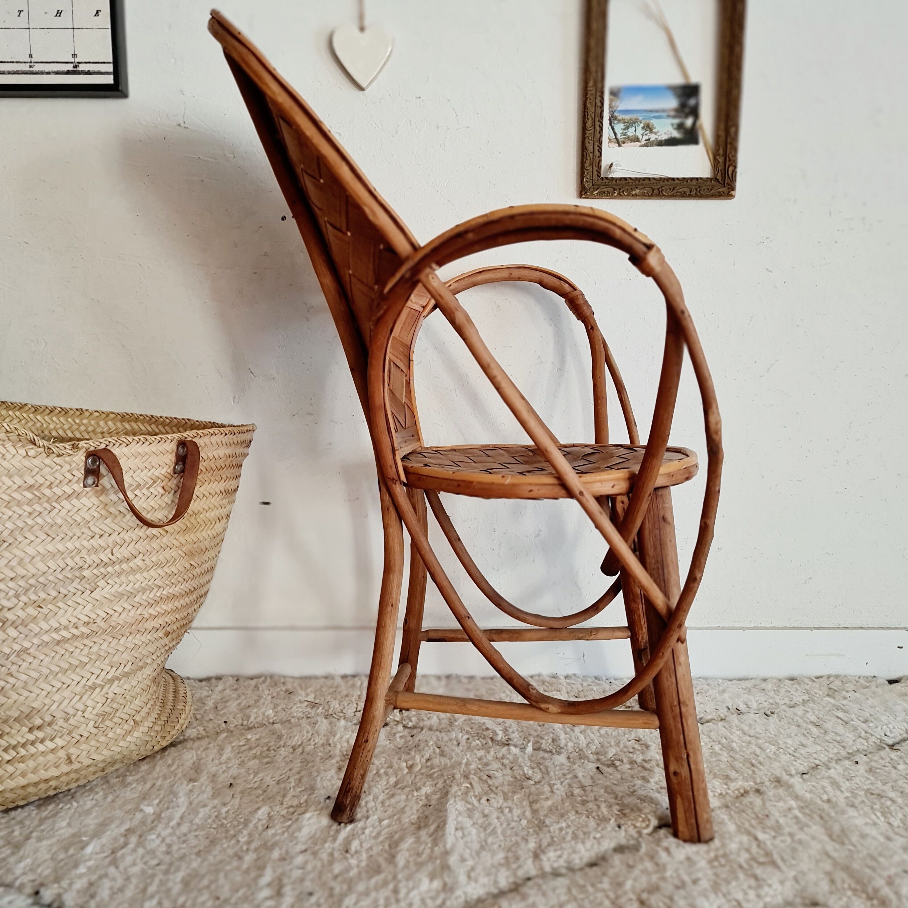 Fauteuil en bambou et bananier