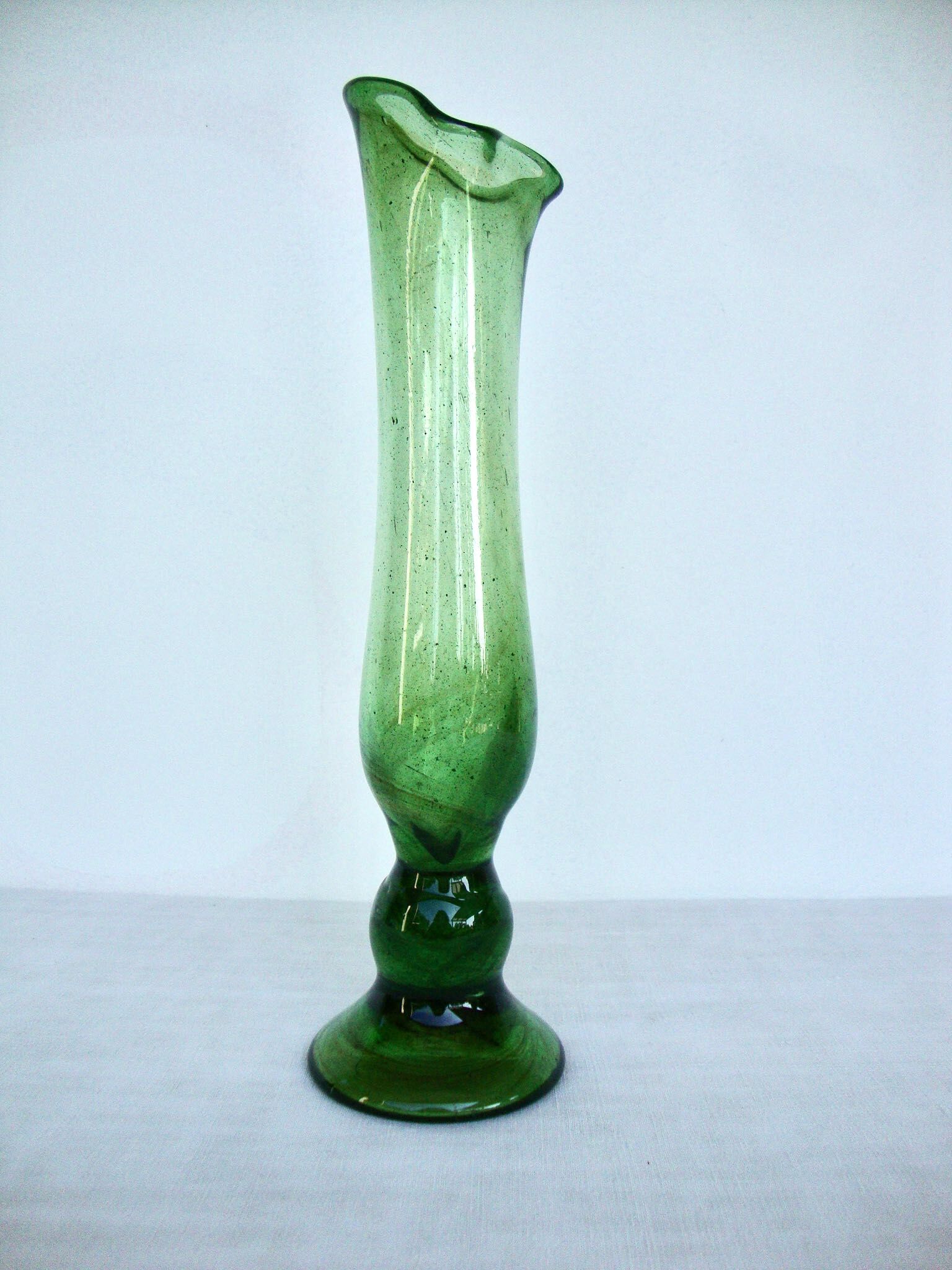 Blown glass vase