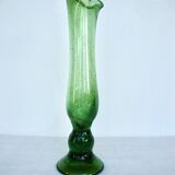 Blown glass vase