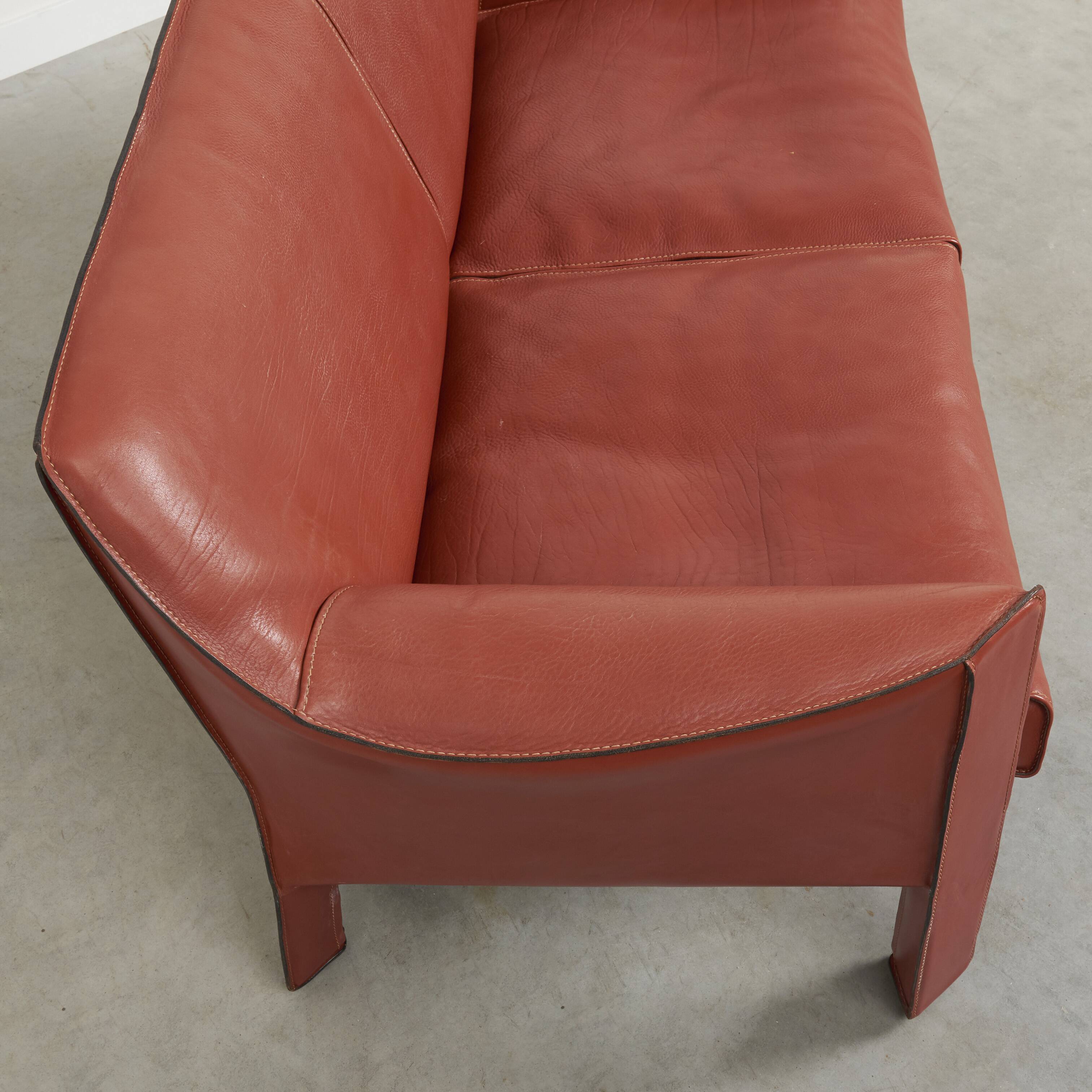 Set CAB 415 sofas by Mario Bellini, 1980s