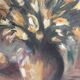 Tableau vintage huile sur toile signée