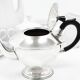 Plated brass coffee pot from Christofle, France, 1930s