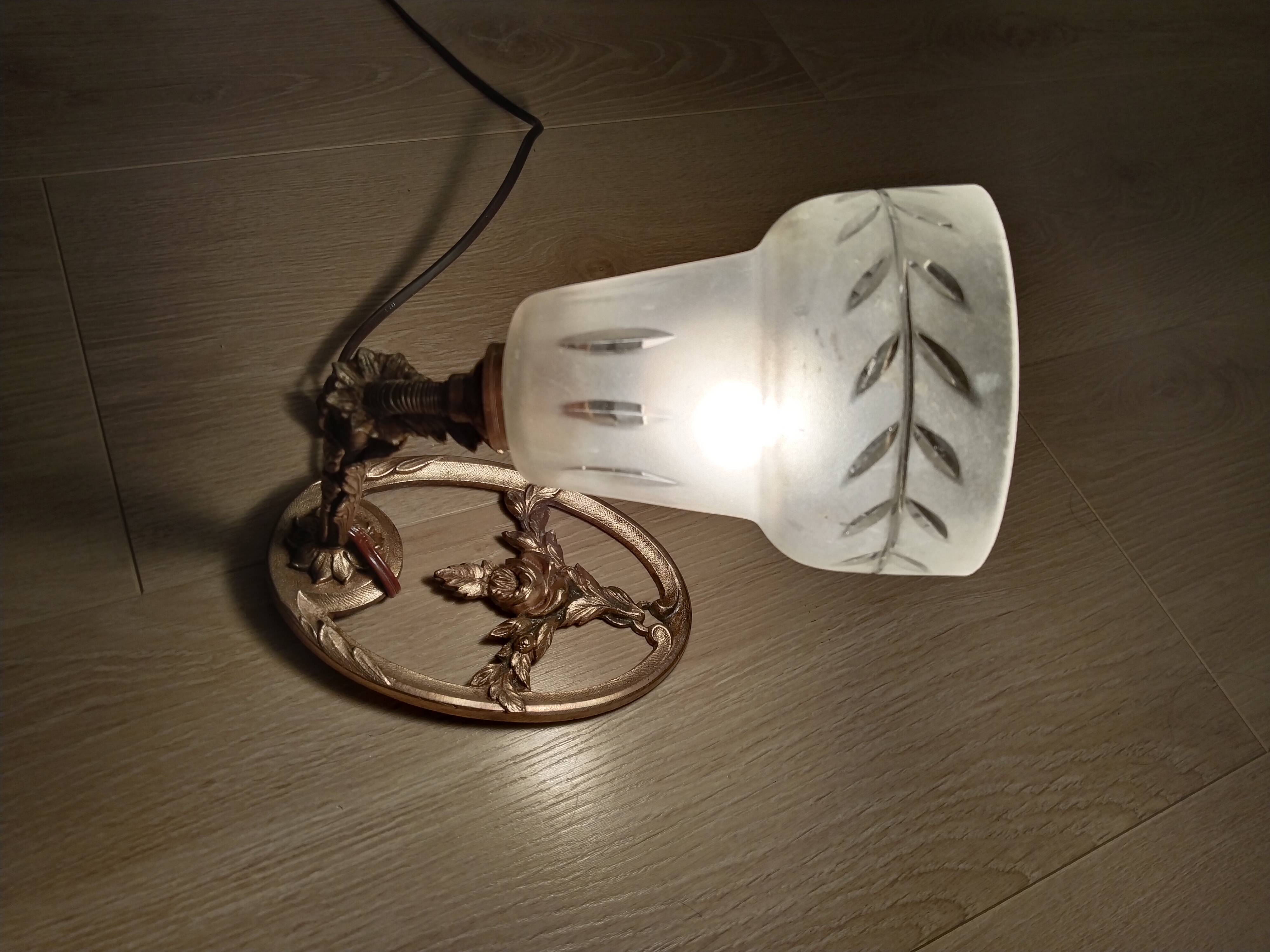 Wall lamp, bedside lamp, vintage, 50s