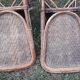 Set 2 rattan chairs 1900