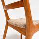 Set of Danish spindle chairs by JK Mobler, 1970s