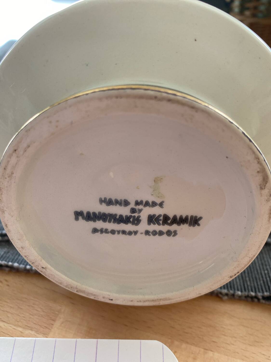 Vase grec de Rhodes