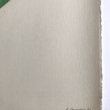 André beaudin, untitled, 1970. original lithograph signed in pencil