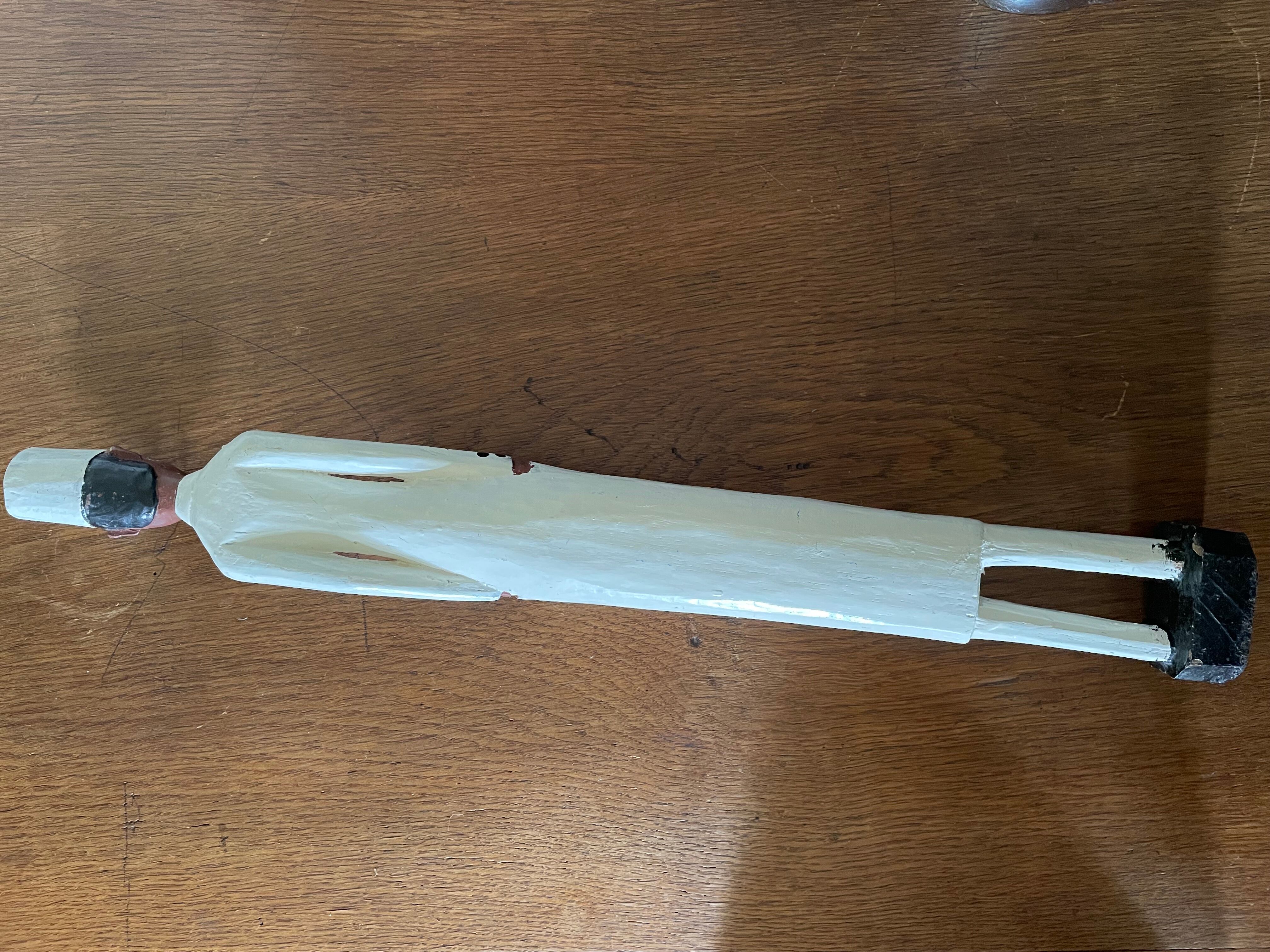 African settler wooden statuette