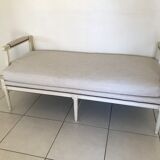 Updated bed end bench 3 seats baroque style