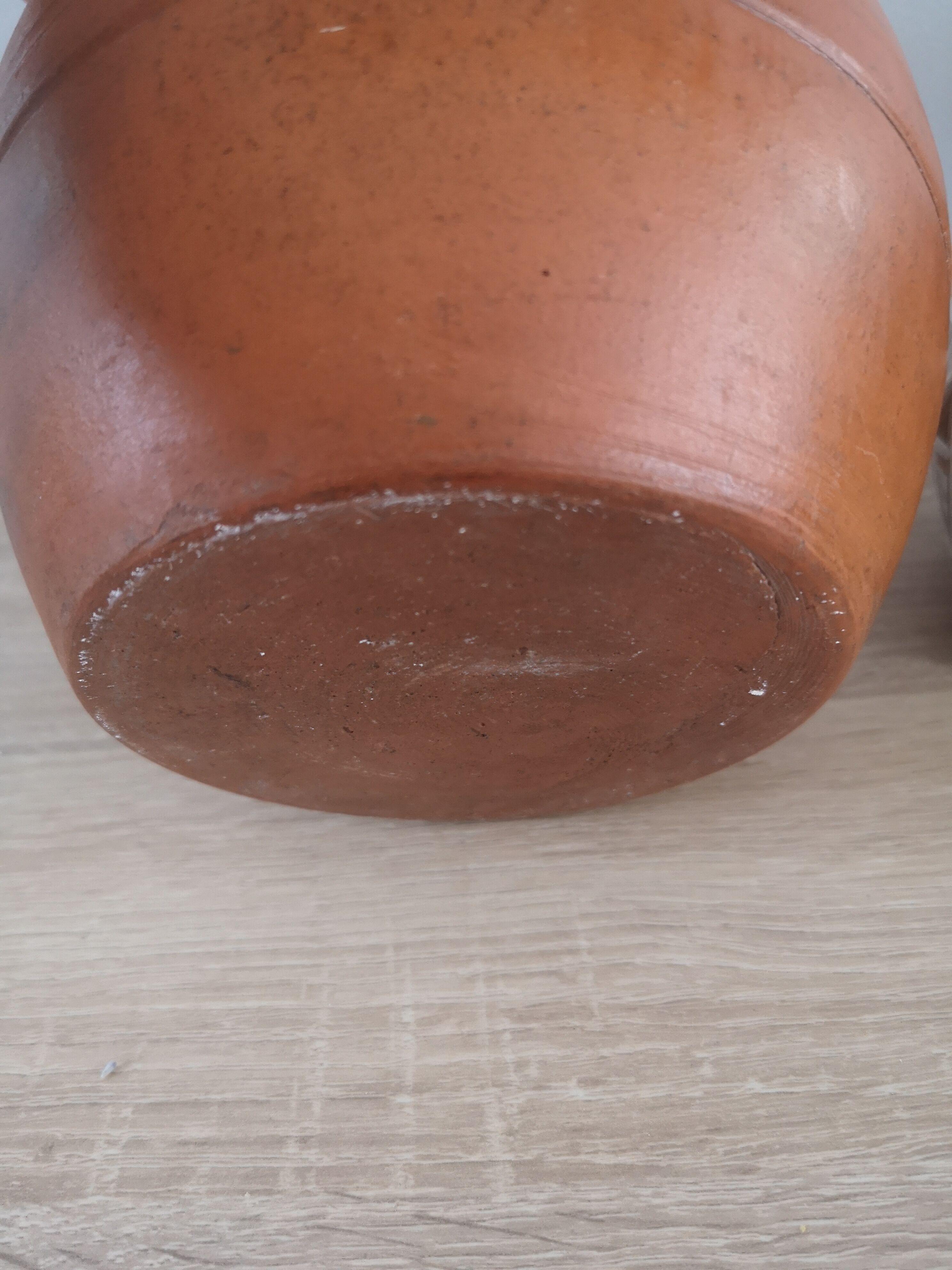 Terracotta vase