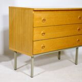 Modular Oak Shelving and Sideboard Set, 1960s