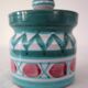 Old ceramic pot / sugar bowl, Robert Picault, Vallauris