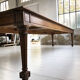 Table de ferme métier 4m chêne XXL