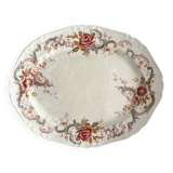 Plat en terre de fer polychrome « Wentworth » Bishop & Stonier