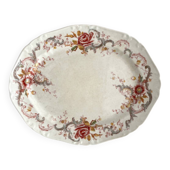 Bishop & Stonier “Wentworth” polychrome iron earthenware dish