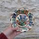 Traditional Romanian pottery bowl, signed Korond