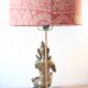 Unique and monumental Siamese bronze lamp from the 19th century, stamped.