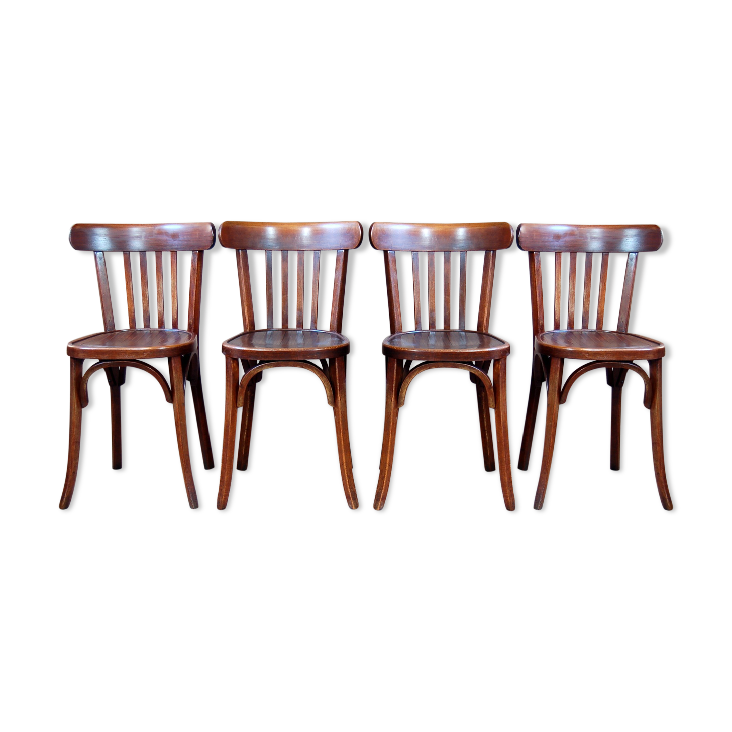 4 chairs Baumann 108 50s