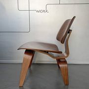 LCW LOUNGE CHAIR WOOD WALNUT BY CHARLES & RAY EAMES EVANS / HERMAN MILLER 1948-49