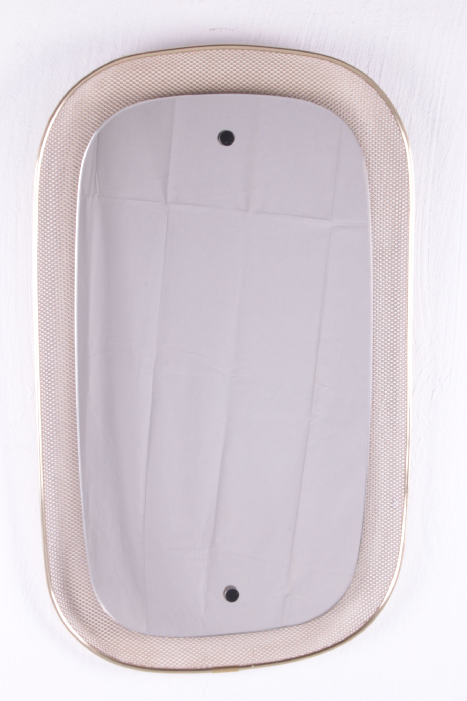 Oval wall mirror from Vereinigte Werkstätten Munich 1955