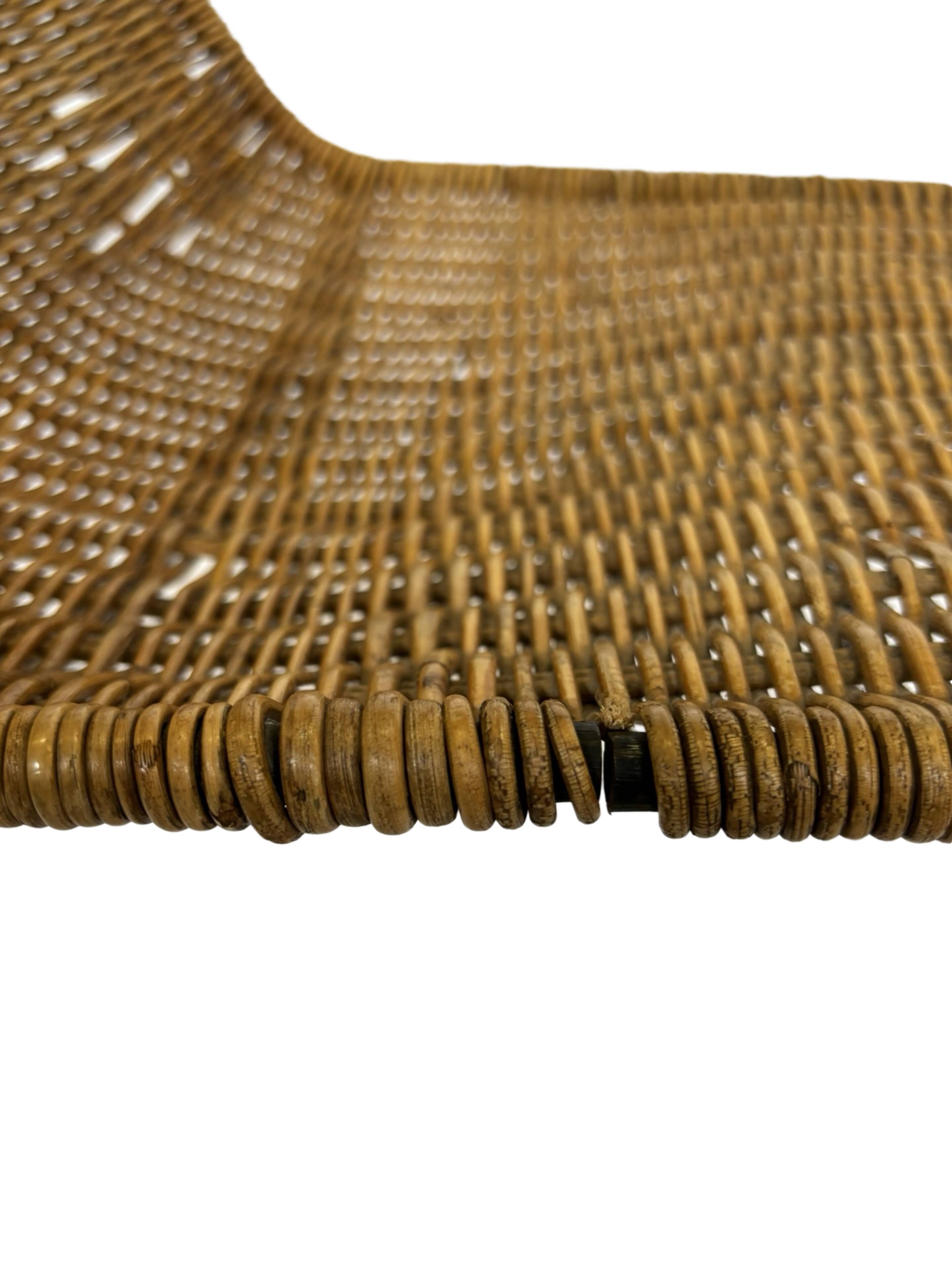 Vintage Rattan Chair Office Chair Gian Franco Legler 1950’S