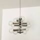 1970s Space Age Bubble Glass Chandelier by J.T. Kalmar