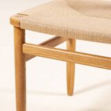 6x Børge Mogensen Øresund Dining Chairs in Oak