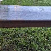 Zinc farm table