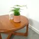 Table basse ronde en teck Niels Bach Danemark
