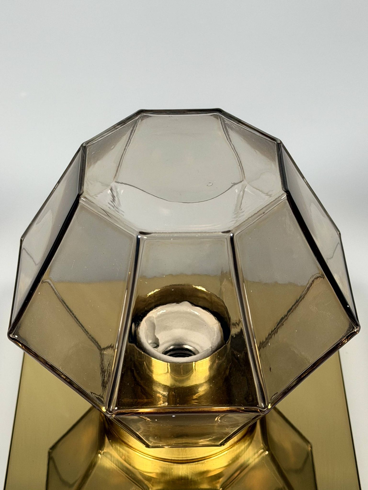 1960s 1970s Wall Sconce Wall Light from Glashütte Limburg Germany Design