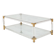 Table basse en verre et Lucite par Charles Hollis Jones — 1970