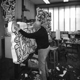 Affiche exposition Jean Dubuffet