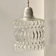 Glass pendant lamp 60s