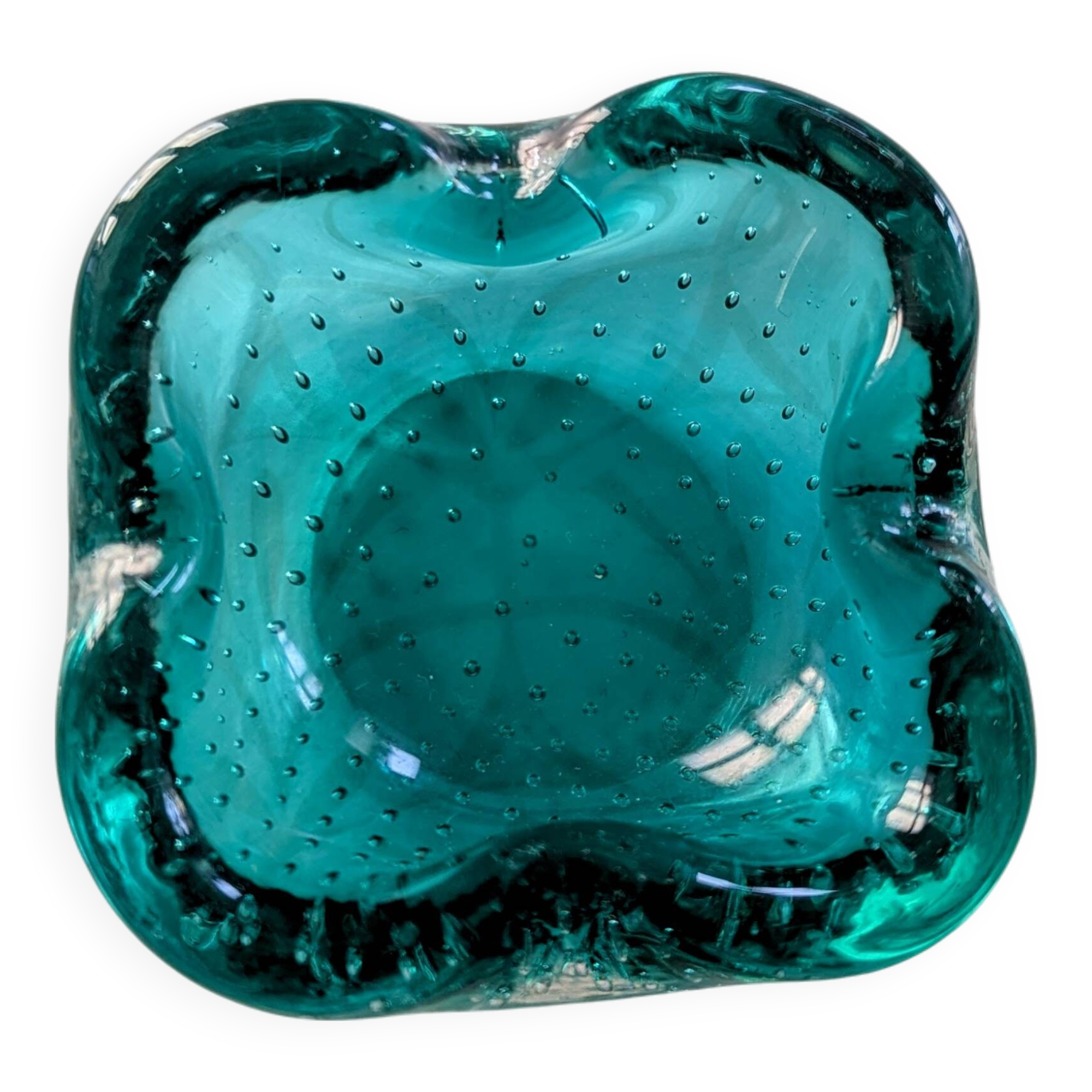 Murano ashtray pocket emptier