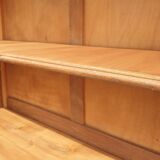 Open bookcase XIXth lacquered black