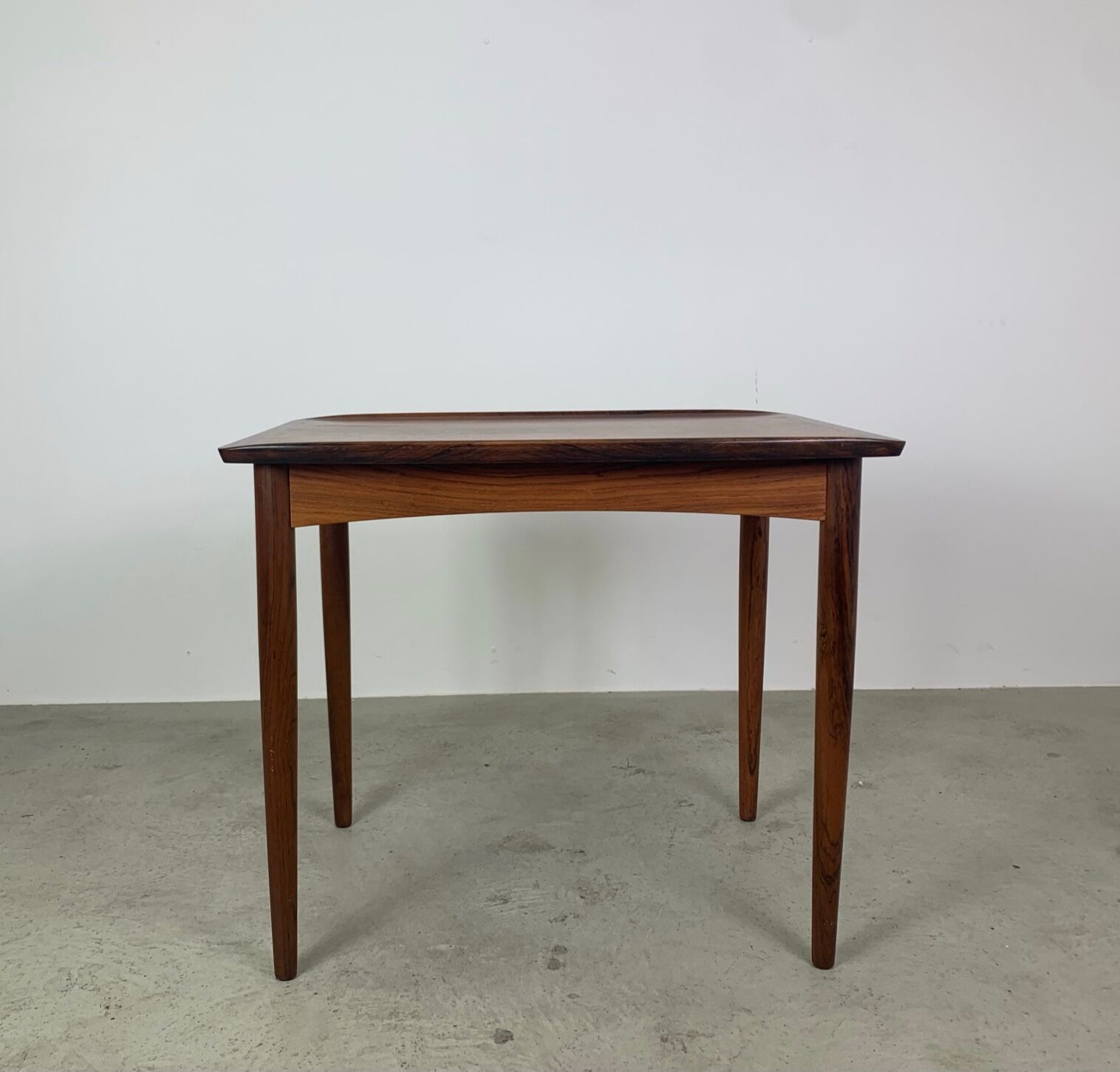 Side table in Palisander by Mobelintarsia, Denmark 1960