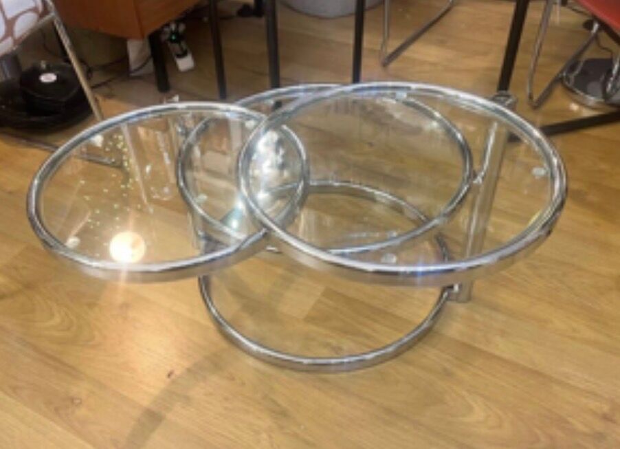 Table basse vintage Leitmotiv superbe état
